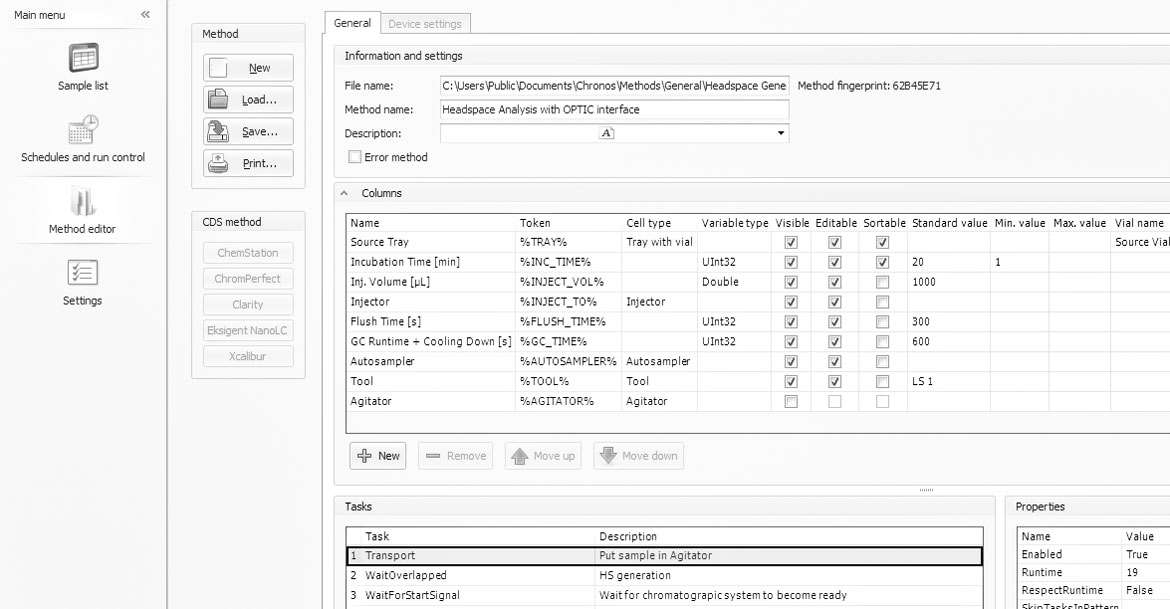 Titel Screenshot Method Editor