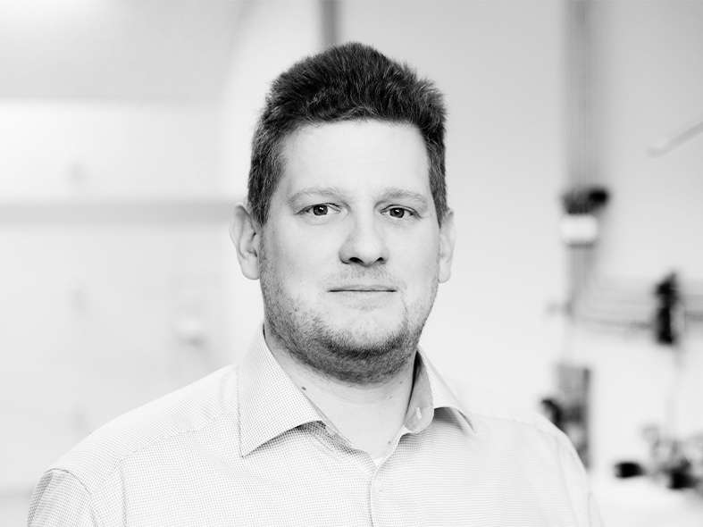 Ein Graustufenbild von Manuel Stephan