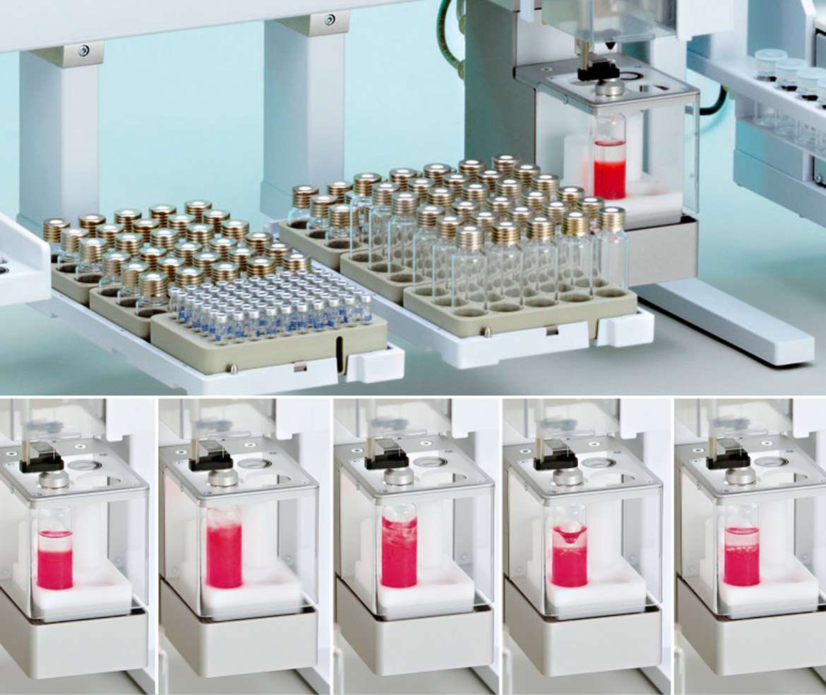 Bild des Vortex Mixer der CHRONECT Robotic DHR