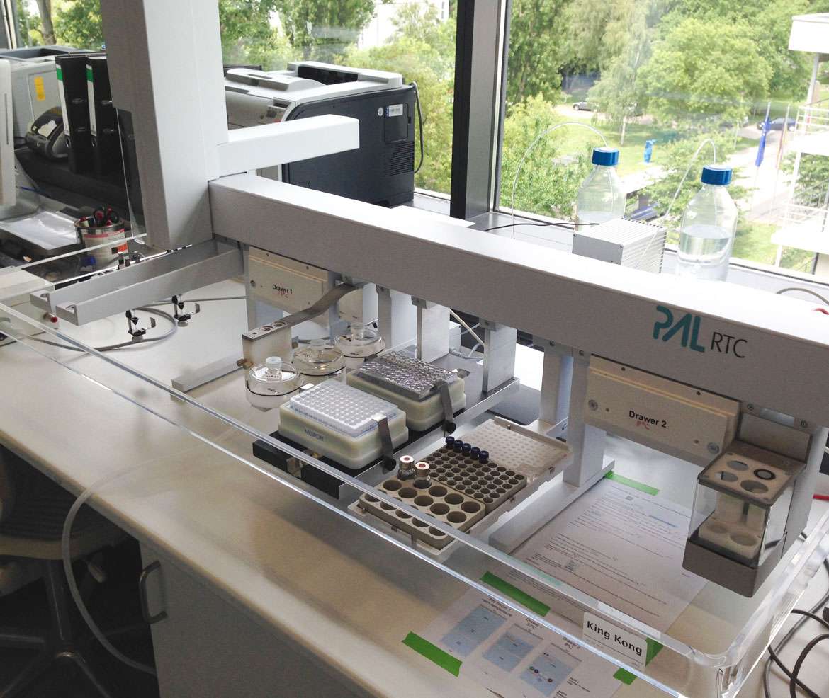Abbildung des CHRONECT proteomics MDC