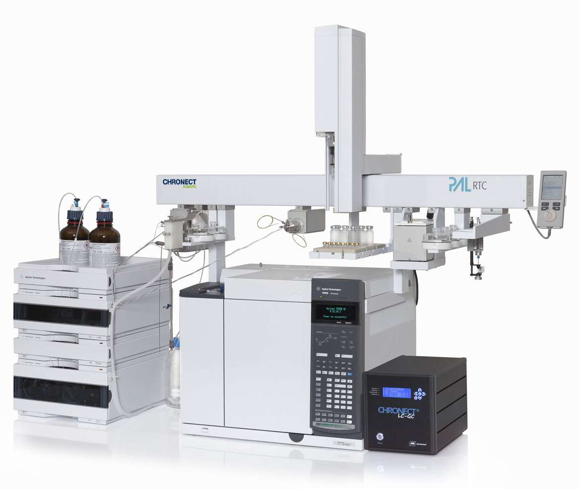 Abbildung der CHRONECT Workstation Sterine