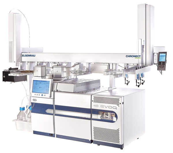 CHRONECT Workstation MCPD mit Bruker EVOQ GC-TQ