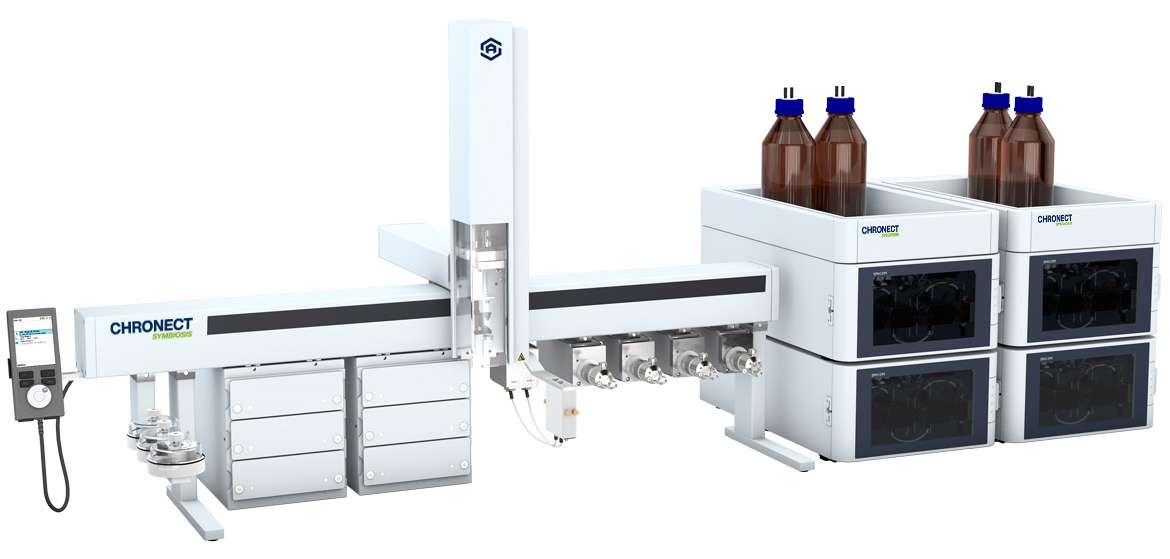 Abbildung der CHRONECT Workstation Multiplexing